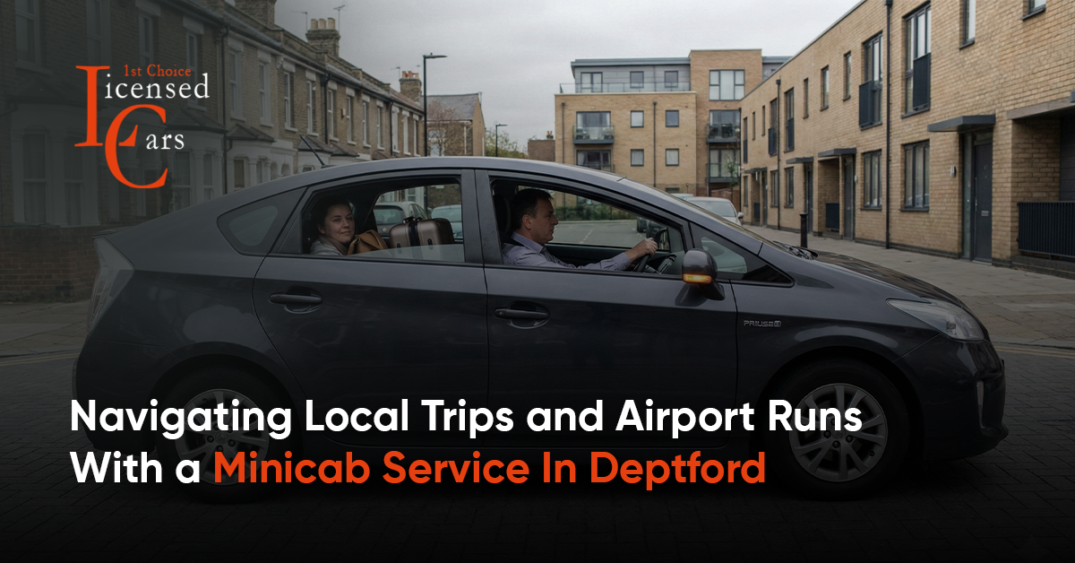 Navigating Local Trips and Airport Runs With a Minicab Service In Deptford